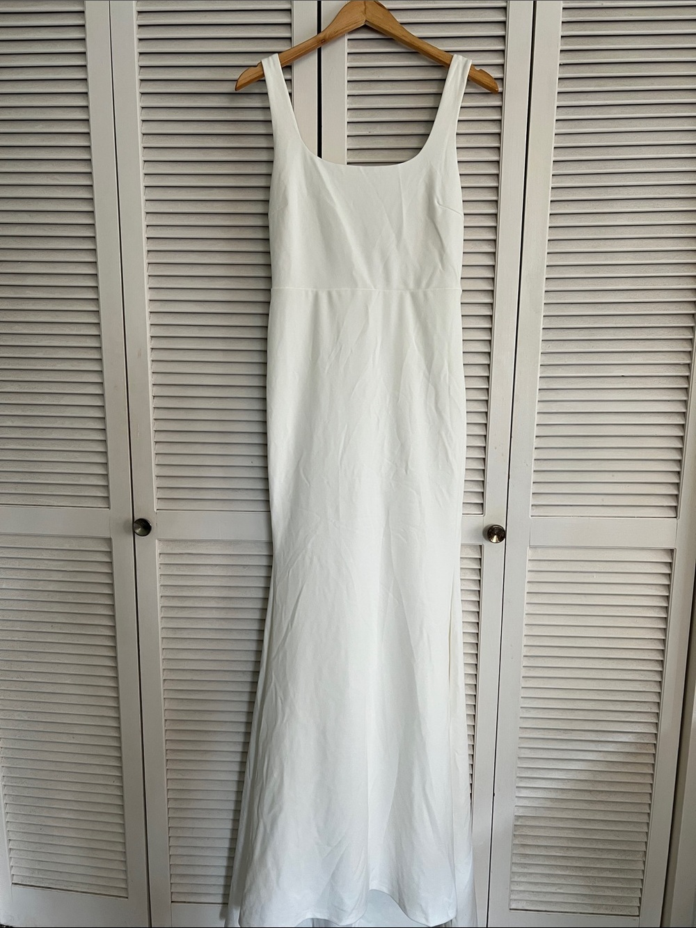 Lulus White Sleeveless wedding Dress